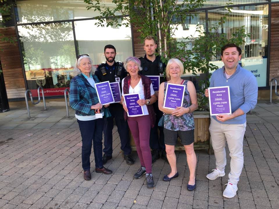 Parish Council and Durham University join forces on Shhh… campaign - News